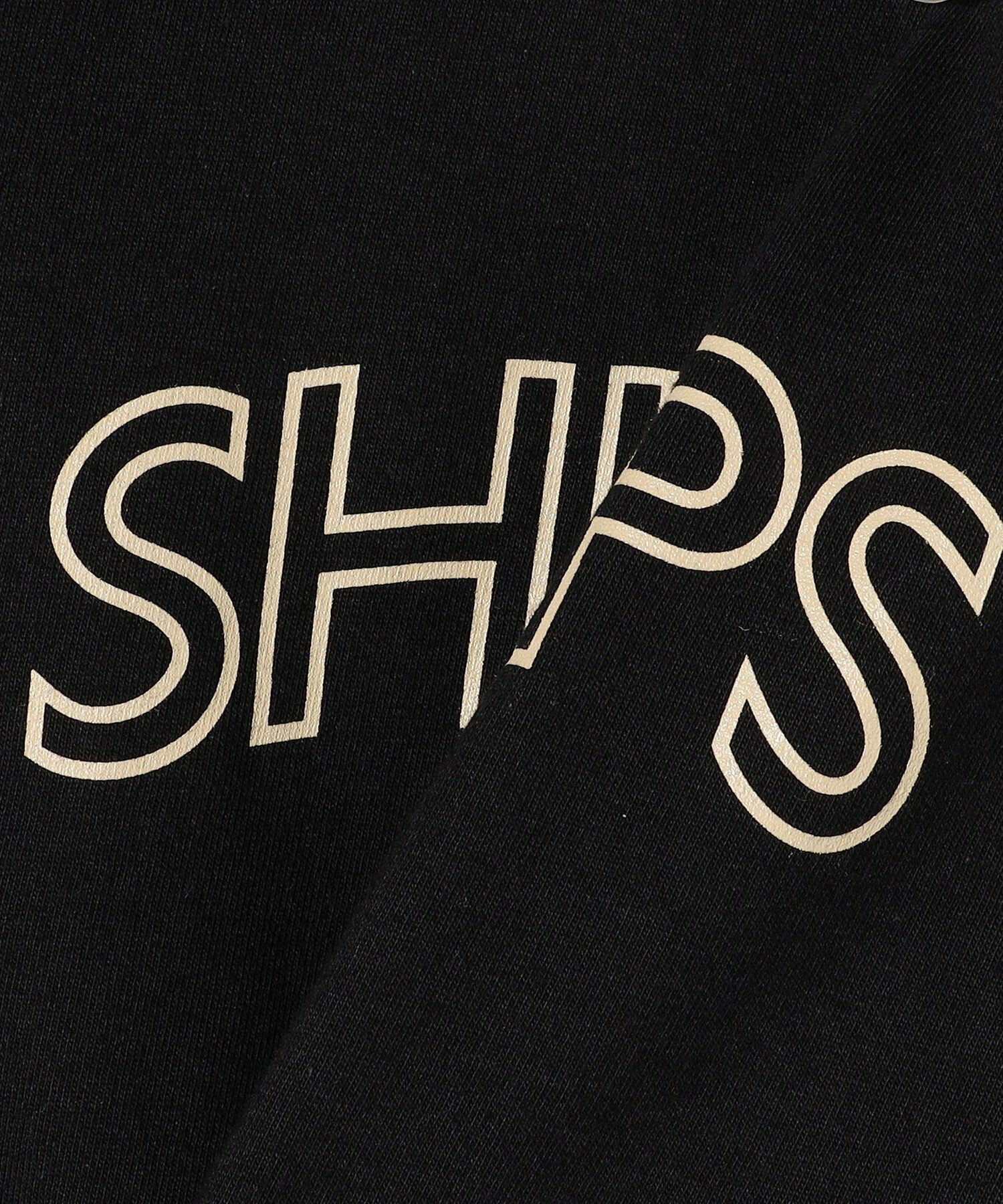 * SHIPS ラウンド プリント ロゴ TEE ◇